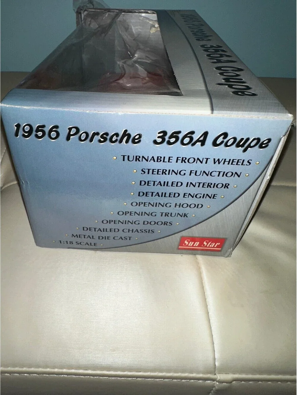 Sunstar 1:18 Scale 1956 Porsche 356A Coupe Die-Cast Model